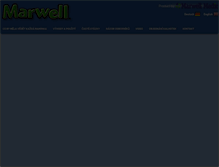 Tablet Screenshot of marwell.cz